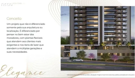 Lançamento - Edifício VOLPE Elegance Vila Ema - SJC/SPApartamento de 4 Dorms ou 3 Suítes com 188 m² 3 Vagas
