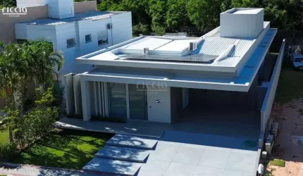 Casa Térrea à venda, Condomínio Reserva das Figueiras - 3 SUÍTES + Escritório - PRONTA PARA MORAR - Muita Privacidade