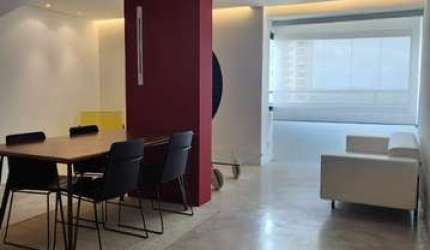 Apto Studio Frente para praca, 50 m², 1 suite, 1 vaga