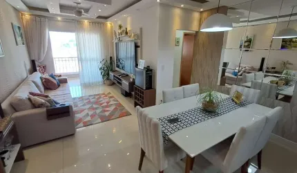 Apartamento 3 dormitórios 1 suíte 87 m² Edifício Torres do Parque Jacareí SP 2 vagas