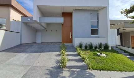Casa térrea 3 dormitórios 1 suíte 150 m² AC Condomínio Terras do Vale Caçapava SP