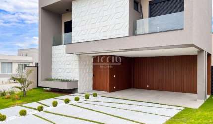 Casa Maravilhoso à venda no Cond. Alphaville 2 - 4 SUÍTES (1 SUÍTE no térreo) 365 m² Útil e 470 m² de Terreno no Urbanova SJC/SP