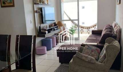 Apto com 3 dorms (1 suíte) - varanda gourmet - 2 vagas à venda -Vila Mirim - Praia Grande/SP