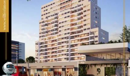 Apartamento com 1 quarto à venda na Avenida República Argentina, 3165, Portão, Curitiba, 40 m2 por R$ 389.212