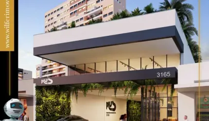 Apartamento com 1 quarto à venda na Avenida República Argentina, 3165, Portão, Curitiba, 62 m2 por R$ 327.062