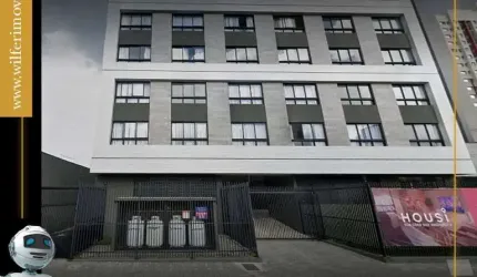 Apartamento com 1 quarto à venda na Avenida Silva Jardim, 901, Água Verde, Curitiba, 18 m2 por R$ 298.000