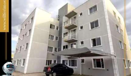 Apartamento com 2 quartos à venda na Rua Rio Piraquara, 755, Weissópolis, Pinhais, 54 m2 por R$ 245.000