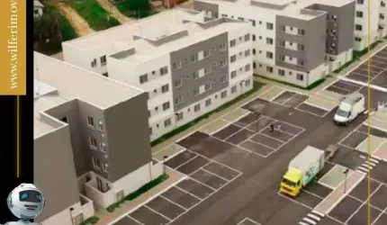 Apartamento com 2 quartos à venda na Travessa Schultz, 288, Cachoeira, Almirante Tamandaré por R$ 170.000