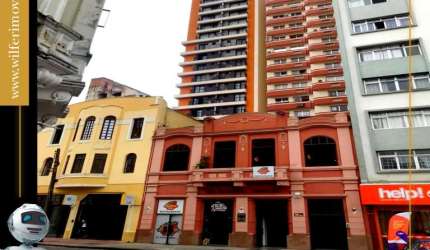 Sala comercial à venda na Rua Riachuelo, 102, Centro, Curitiba, 37 m2 por R$ 140.000