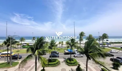 Alugo Apartamento de Luxo com Vista Frontal para o Mar na Av. Lúcio Costa – Posto 03