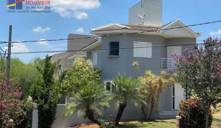 Sobrado com 6 dormitórios, 290 m² - venda por R$ 1.598.000 ou aluguel por R$ 8.960/mês - Condomínio Portal de Itaici - Indaiatuba/SP