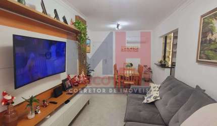 Apartamento com 2 dorms, Guilhermina, Praia Grande - R$ 820 mil, Cod: 207223