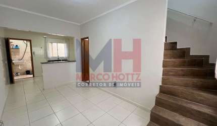 Sobrado de Condomínio com 2 quartos, Ribeirópolis, Praia Grande, Cod: 206488