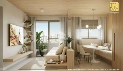 APTO TODAY PERDIZES | 2 DORMS 40m²