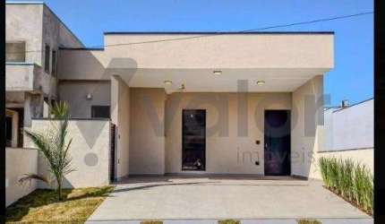 Casa em condomínio fechado com 3 quartos à venda na Avenida Luiz Greco, 600, Vila Monte Alegre, Paulínia, 142 m2 por R$ 1.100.000
