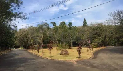 Terreno em condomínio fechado à venda na Rua Professora Lydia Abdala, KM 2, Joaquim Egídio, Campinas por R$ 550.000