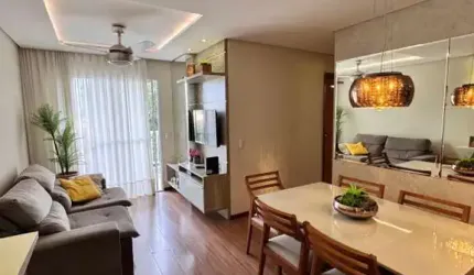 Apartamento 3 Quartos c/ Suíte | Vaga de garagem coberta - Paradiso Condomínio Clube Valparaíso - Serra/ES