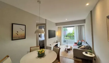 Belíssimo apartamento com 2 quartos, sendo 1 suíte, 73m², 3 banheiros e 1 vaga de garagem em condomínio fechado com toda infraestrutura!
