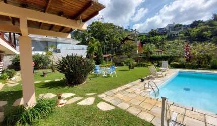 Casa para Venda em Teresópolis, Comary, 4 dormitórios, 2 suítes, 5 banheiros, 5 vagas
