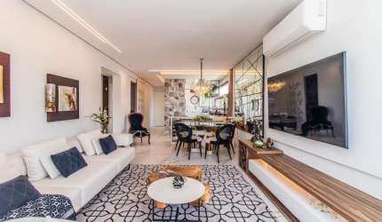 Apartamento de 2 dormitórios, 1 Suíte, 88m2prvs,  2 Vagas duplas cobertas, por R$ 1.250.000,00, no Menino Deus, em Porto Alegre/RS.