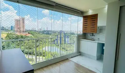Apartamento com 2 suítes para alugar, 69m²,  R$ 6.290,00 p/mês - Alphaville