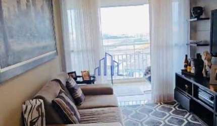 Apartamento mobiliado a venda, 68 m² por R$ 910.000 - Alphaville/SP