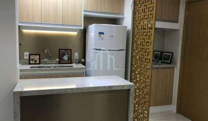 Apartamento mobiliado, a venda 66 m² por R$ 880.000 - Alphaville/SP