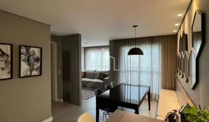 Apartamento com 1 dormitório para alugar, 67 m² por R$ 6.950 -Alphaville/SP