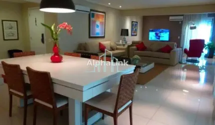 Apartamento com 3 dormitórios para alugar, 262m² por R$ 16.000 - Alphaville