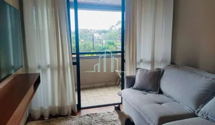 Apartamento mobiliado com 3 dormitórios  aluguel  e venda 90m² - Alphaville