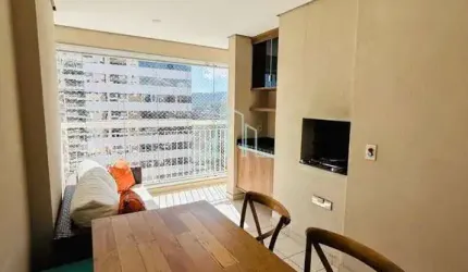 Apartamento mobiliado,2 quartos, 79m², aluguel por R$ 6.250/mês- Alphaville