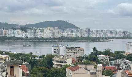 Cobertura na Urca com vista deslumbrante da Baía de Guanabara