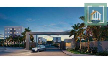 Apartamento com 2 dormitórios para alugar, 48 m² por R$ 2.221,00/ano - Pontal Oceânico - Rio de Janeiro/RJ