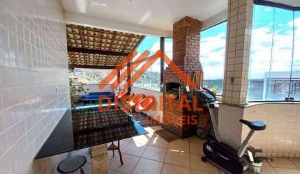 Cobertura à venda, 3 quartos, 1 suíte, 2 vagas, CaiçaraAdelaide - Belo Horizonte/MG