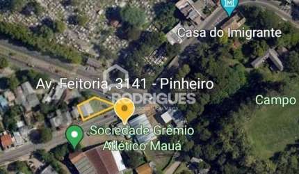 Terreno à venda na Feitoria esquina com  Imperatriz, 3141, Feitoria, São Leopoldo por R$ 954.000