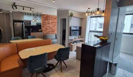 Lindo Apto! 49m², 2 Quartos, móveis planejados no Centro de Osasco.