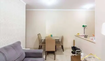 Apartamento no Bairro Santa Maria 02 dormitórios, sala com sacada, 49 m².