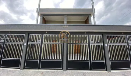 Casa Sobreposta para Venda em Guarujá, Jardim Boa Esperança (Vicente de Carvalho), 2 dormitórios, 1 suíte, 2 banheiros, 1 vaga
