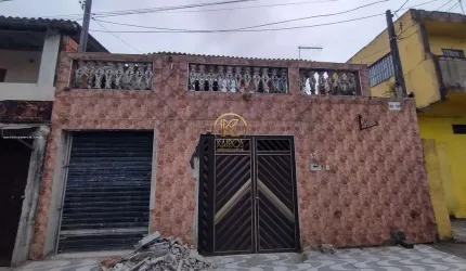 Sobrado para Venda em Guarujá, Sítio Paecara (Vicente de Carvalho), 3 dormitórios, 1 banheiro, 1 vaga