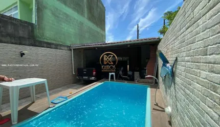 Casa para Venda em Guarujá, JARDIM VIRGINIA, 2 dormitórios, 2 suítes, 3 banheiros, 2 vagas