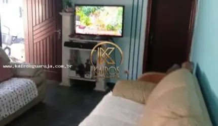Casa para Venda em Praia Grande, Melvi, 2 dormitórios, 1 banheiro, 1 vaga