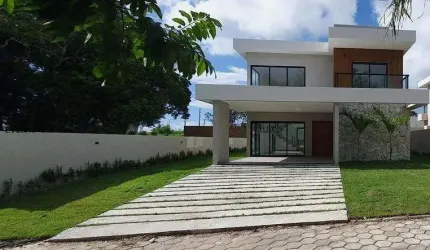 Casa em Condomínio para Venda em Camaçari, Guarajuba (Monte Gordo), 4 dormitórios, 3 suítes, 6 banheiros, 4 vagas