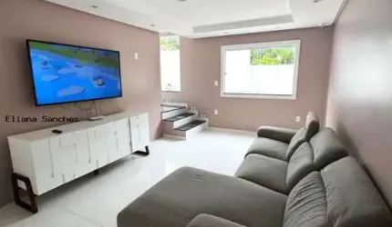 Casa em Condomínio para Venda em Lauro de Freitas, Buraquinho - Miragem, 3 dormitórios, 3 suítes, 5 banheiros, 2 vagas
