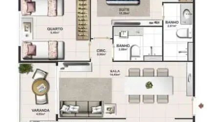 Apartamento em Santa Lúcia - Vitória ES
