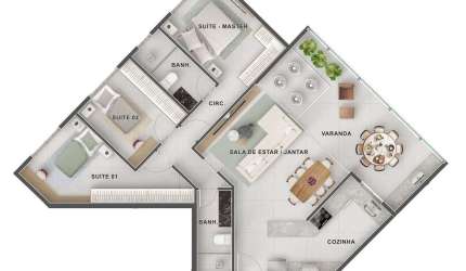 Apartamento em Jardim da Penha - Vitória ES
