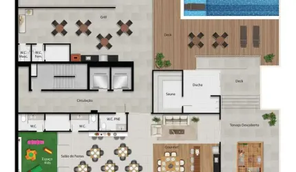 Cobertura Duplex em Alphaville Jacuhy - Serra ES
