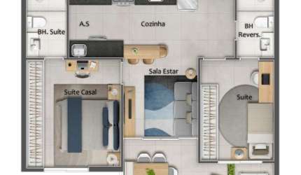 Apartamento em Praia da Costa - Vila Velha ES