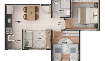Apartamento em Vale Encantado - Vila Velha ES