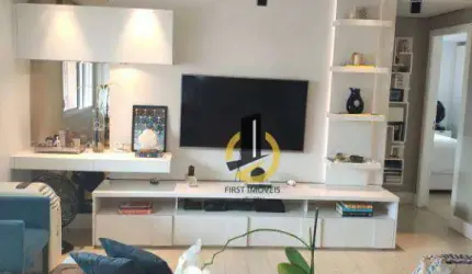 Apartamento à venda PORTEIRA FECHADA no Condomínio Solaris Ipiranga - 102m² - 2 dormitórios (1 suíte/3° reversível) - 3 banheiros - 2 vagas