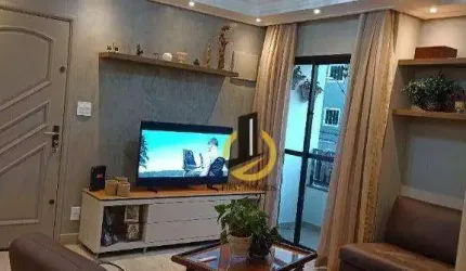 Apartamento à venda no Edifício Venezuela - 3 dormitórios (1 suíte) - 2 banheiros - 2 vagas - em Santo André